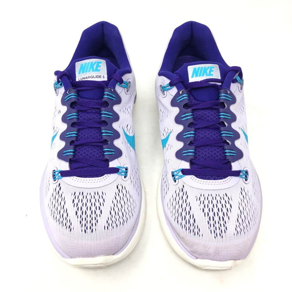 Nike Lunarglide 5 Violet Frost Running Shoes - Picture 4 of 8